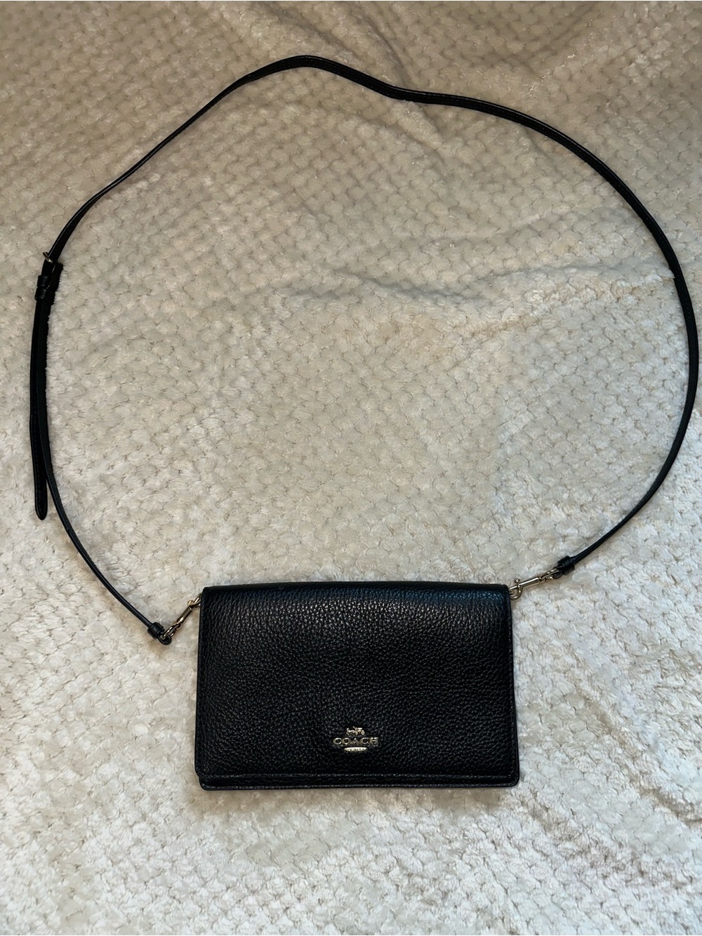 Coach Anna Foldover Clutch Crossbody Bag